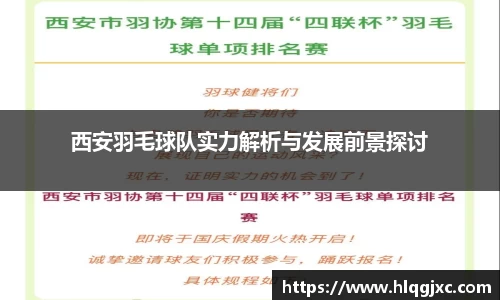 西安羽毛球队实力解析与发展前景探讨