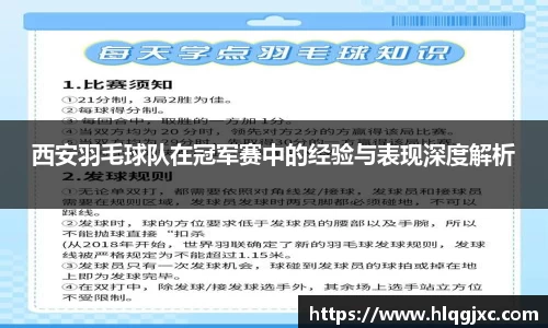 西安羽毛球队在冠军赛中的经验与表现深度解析